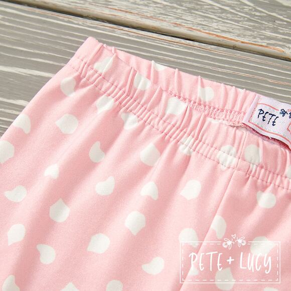 PETE + LUCY Pink Ice Princess Snowflake 2 Piece Pant Set 6/6X NEW Winter - Picture 6 of 8